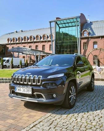 Jeep Cherokee cena 79500 przebieg: 130100, rok produkcji 2014 z Wadowice małe 92